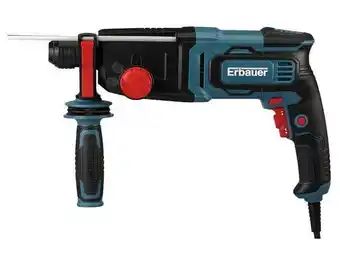 Erbauer marteau perforateur 750 w sds+ & accessoires