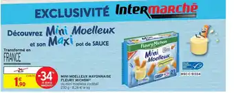 Intermarché Fleury michon mini moelleux mayonnaise offre