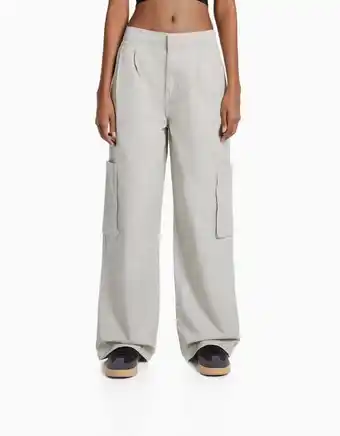 Jean cargo taille basse