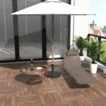 Chaise longue pliante bain de soleil inclinable transat textilène lit jardin plage 182l x 56l x 24,5h cm chocolat
