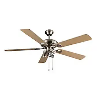 Castorama Ventilateur de plafond colours tioga chrome 3 x gu10 ø132 cm offre