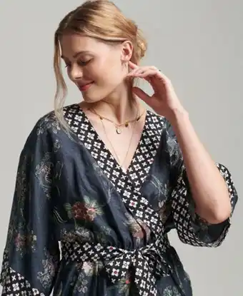 Combi-short kimono