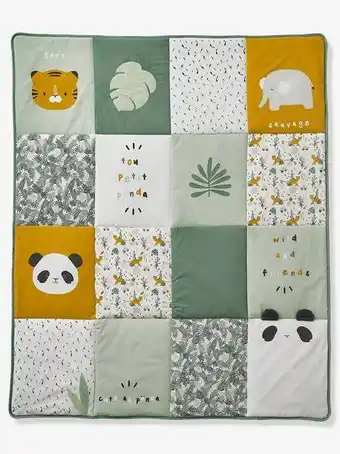 Vertbaudet Tapis de sol patchwork hanoi - multicolore offre
