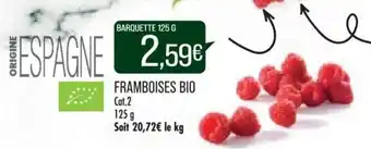 Match FRAMBOISES BIO offre
