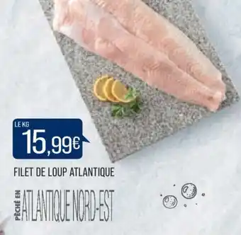 Match FILET DE LOUP ATLANTIQUE offre