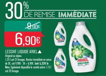 Match LESSIVE LIQUIDE ARIEL, offre