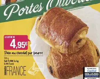 Match Pain au chocolat pur beurre offre