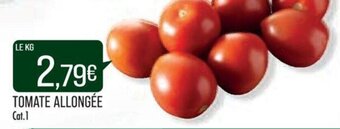 Match TOMATE ALLONGÉE offre