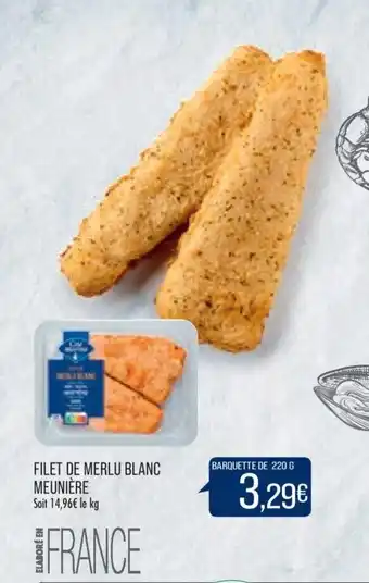 Match FILET DE MERLU BLANC MEUNIÈRE offre