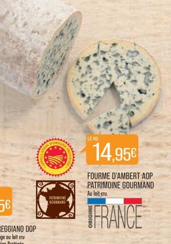 Match FOURME D'AMBERT AOP PATRIMOINE GOURMAND offre