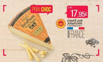 Match COMTÉ AOP JURAFLORE offre