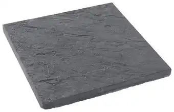 Dalle béton imitation ardoisé 50x50 cm ép. 44 mm