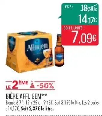 Match BIÈRE AFFLIGEM** offre