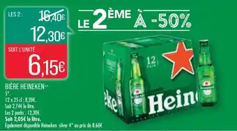 Match BIÈRE HEINEKEN** offre