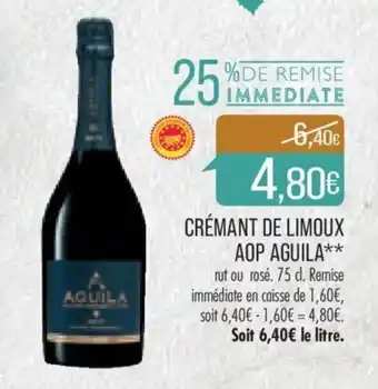 Match CRÉMANT DE LIMOUX AOP AGUILA** offre