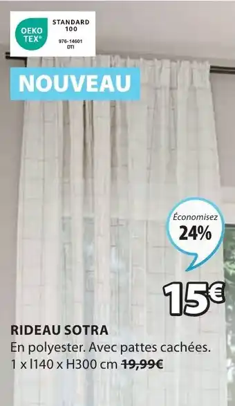 JYSK RIDEAU SOTRA offre