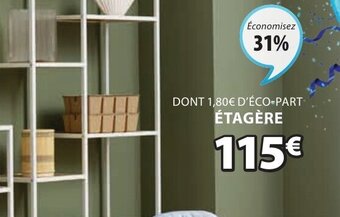 JYSK ÉTAGÈRE TRAPPEDAL offre