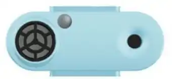 Terranimo Tickless mini chat - rechargeable coloris baby blue offre