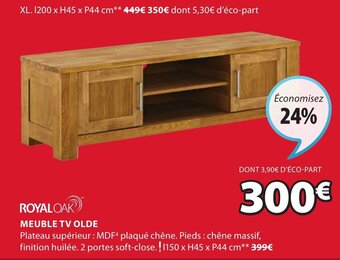 JYSK MEUBLE TV OLDE offre