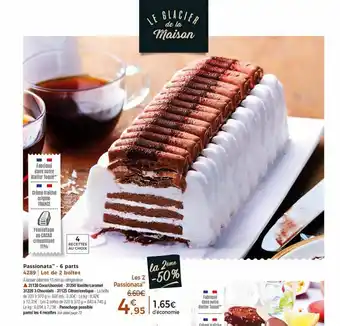 Thiriet Passionata - 6 parts offre