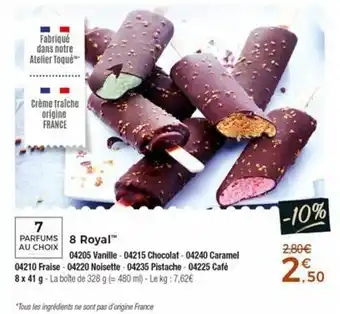 Thiriet 8 Royal offre