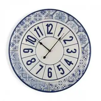 3 suisses 3s. x home - horloge murale en fer 60 cm - french days décoration offre