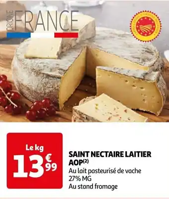 Auchan SAINT NECTAIRE LAITIER AOP(²) offre