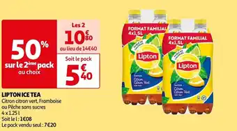 Auchan LIPTON ICE TEA offre