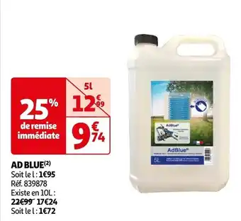Auchan AD BLUE offre