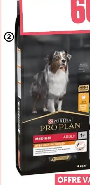 Truffaut Purina croquettes pour chien adulte offre