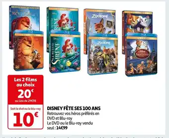 Auchan Disney disney fête ses 100 ans offre