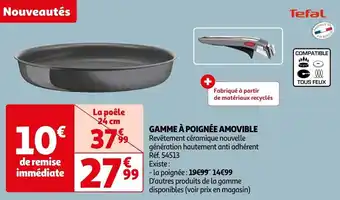 Auchan GAMME À POIGNÉE AMOVIBLE offre