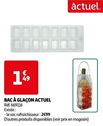 Auchan BAC À GLAÇON ACTUEL offre