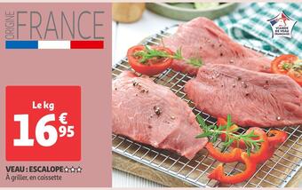 Veau : escalope