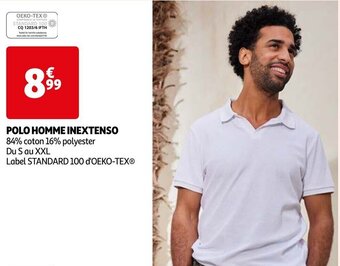 Auchan POLO HOMME INEXTENSO offre
