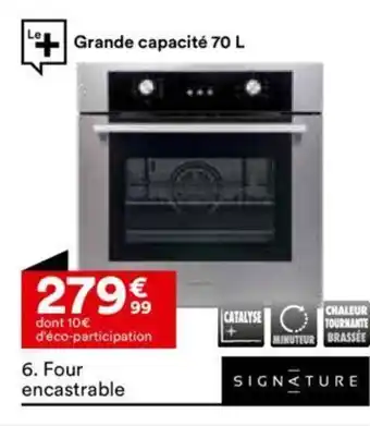 BUT Four encastrable offre