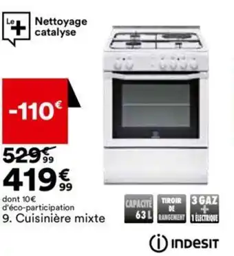 BUT Cuisinière mixte offre