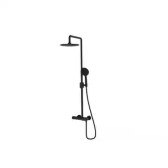 Colonne de douche thermostatique lucia noir