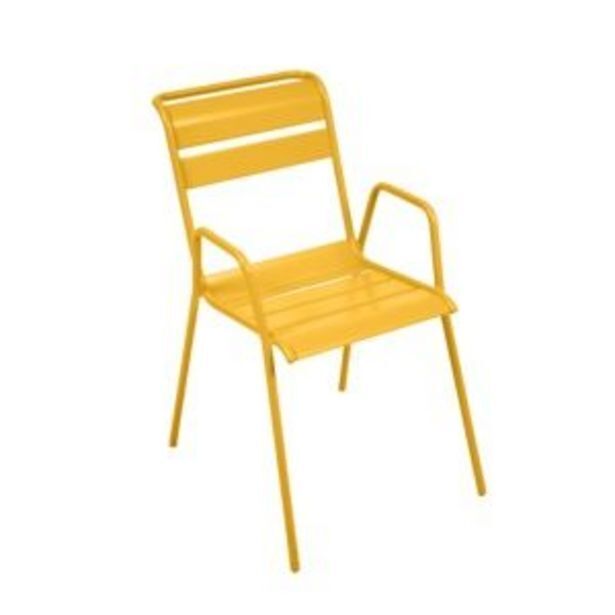 Gamm vert Chaise empilable fermob monceau acier miel offre