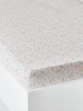 Vertbaudet Drap-housse enfant oceane - ecru / multicolore offre