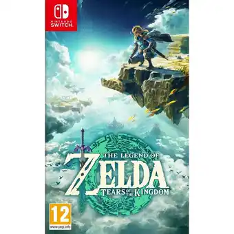 Auchan Le jeu the legend of zelda : tears of the kingdom sur switch offre