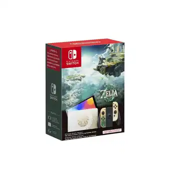 Auchan Existe : - la console switch oled the legend of zelda : tears of the kingdom, édition limitée offre