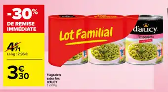 Carrefour Market Flageolets extra fins d'Aucy offre