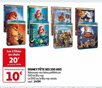 Auchan Disney fête ses 100 ans offre