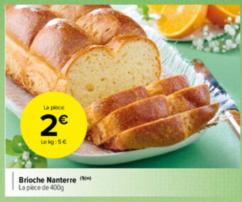Carrefour Market Brioche Nanterre offre