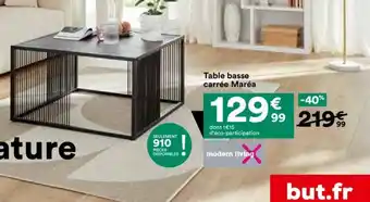 BUT Table basse carrée Maréa offre