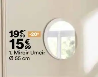 BUT 1. Miroir Umeir Ø 55 cm offre