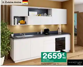 BUT 2. Cuisine Amina offre