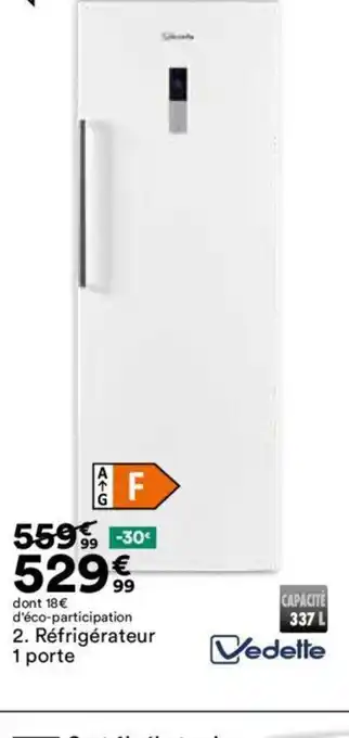 BUT 2. Réfrigérateur 1 porte offre