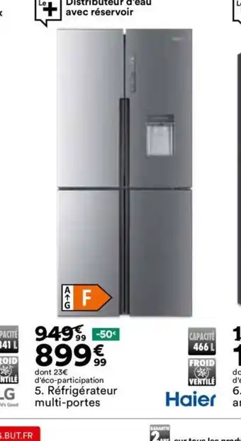 BUT 5. Réfrigérateur multi-portes offre